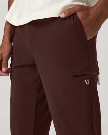 Fleet Sport Jogger 30" Men's Burgundy Joggers - Vuori