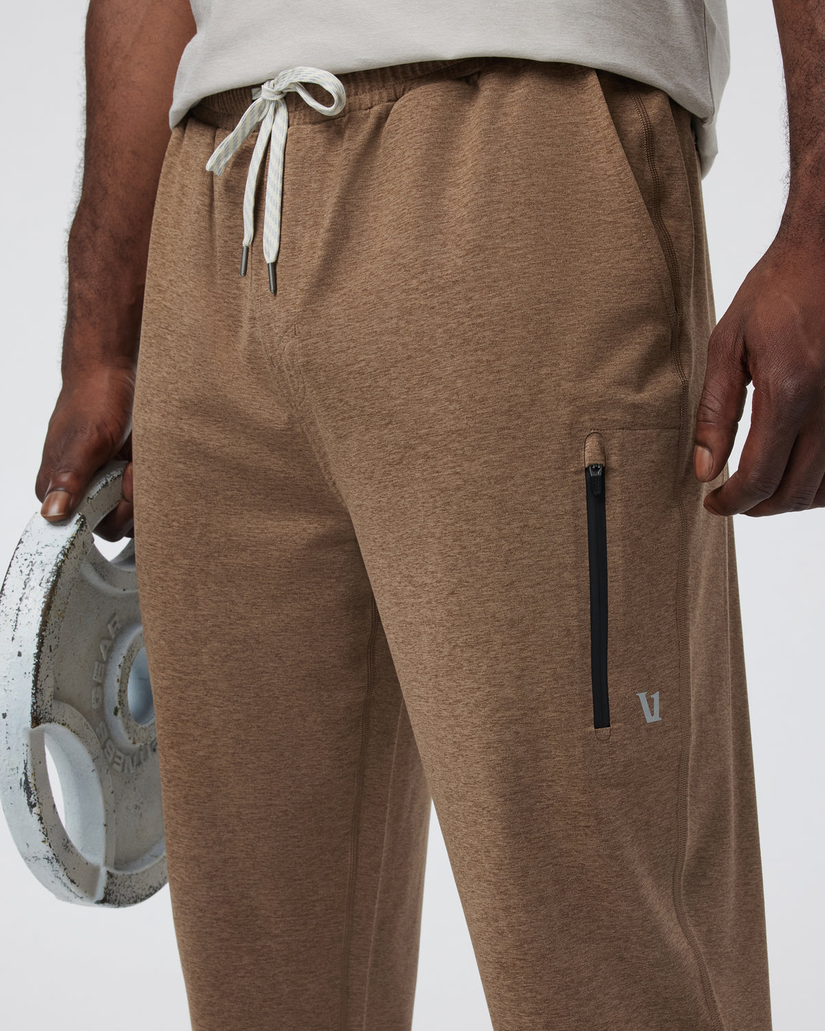 Sunday Performance Track Pant 2.0 Pecan Heather - Vuori