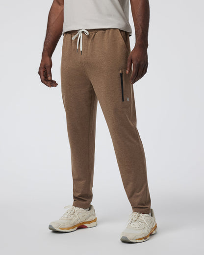 Sunday Performance Track Pant 2.0 Pecan Heather - Vuori