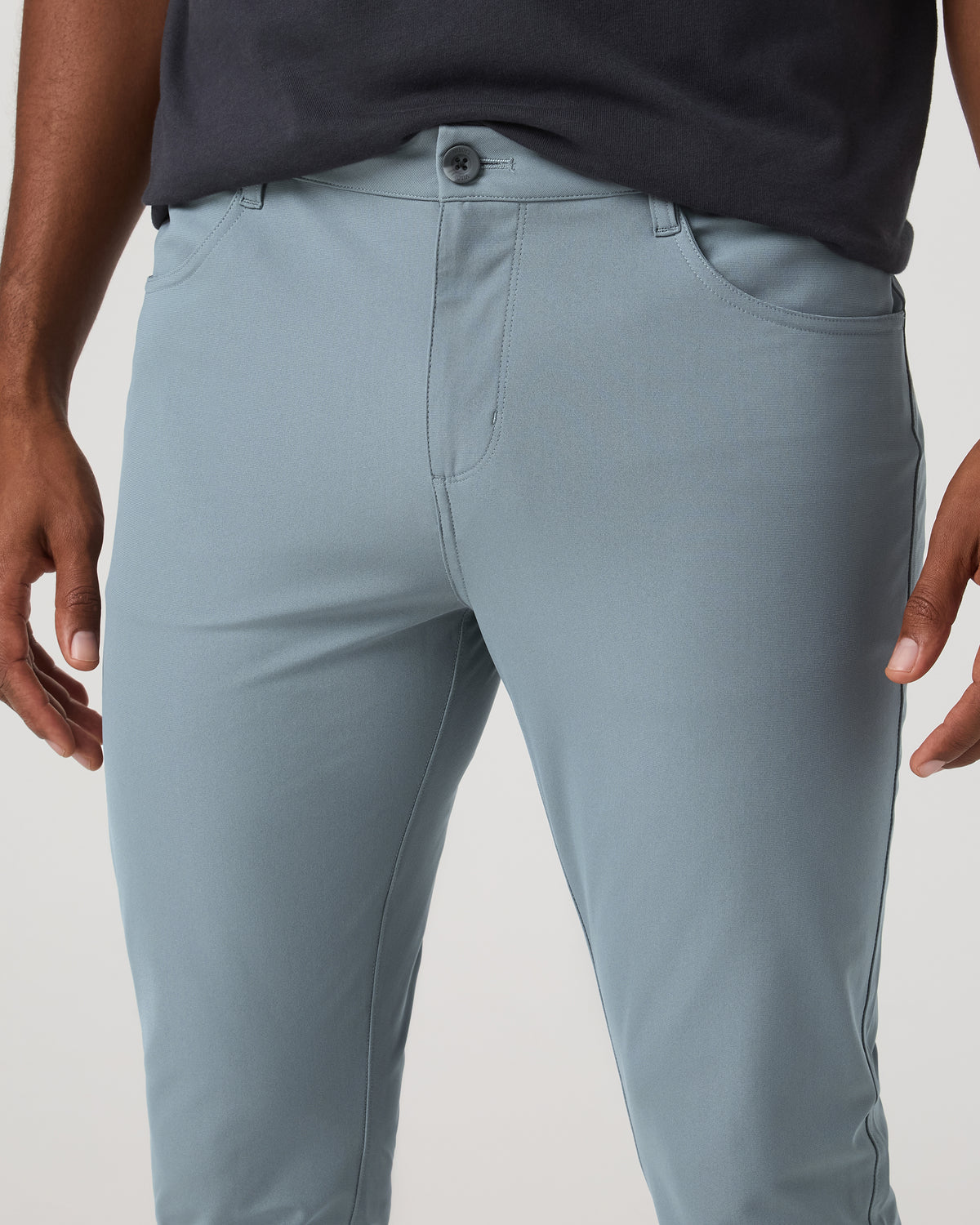 Meta Pant Athletic Slim 32" Dusty Blue 5-Pocket Pants - Vuori