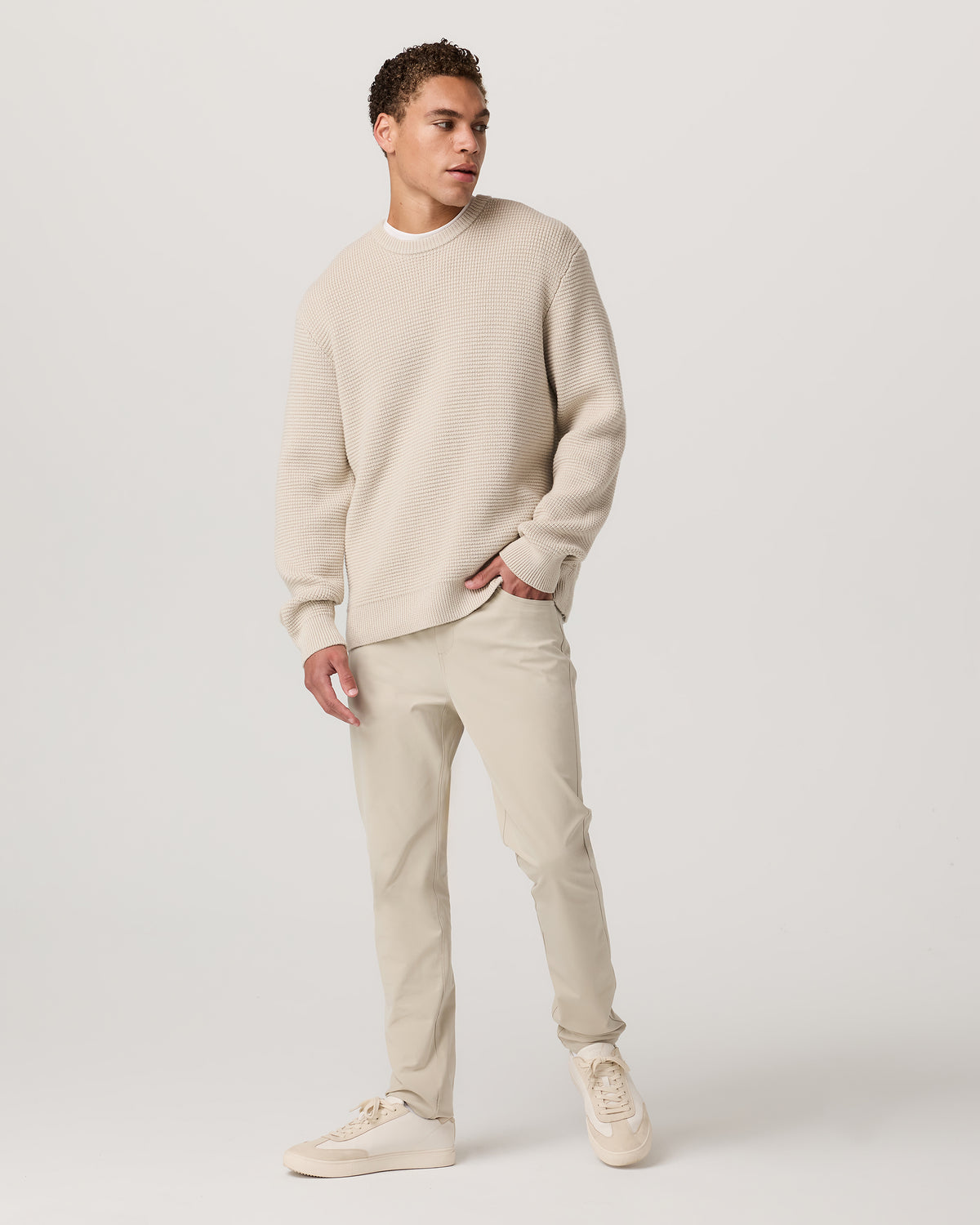 Vuori Meta™ Pant Athletic Slim Fit 30” Birch - Vuori