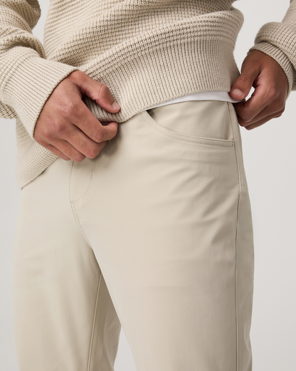 Vuori Meta™ Pant Athletic Slim Fit 34” Birch - Vuori