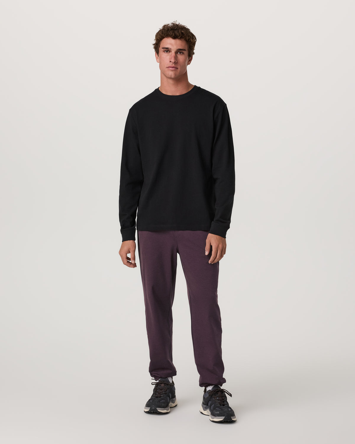 Men's Coronado Sweatpant 30" Raisin Heather - Vuori