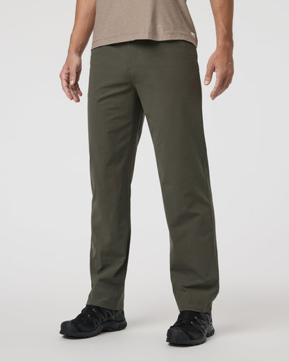 Meta Pant Relaxed 30" Dark Oregano - Vuori