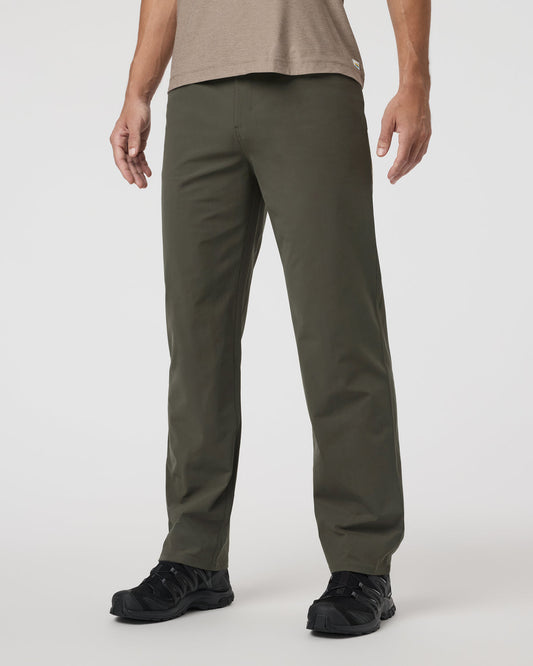 Meta Pant Relaxed 30" Dark Oregano - Vuori