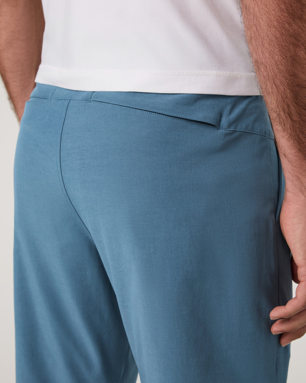 Aim Pant Men's Pool Blue Athletic Slim Fit 32" Inseam - Vuori