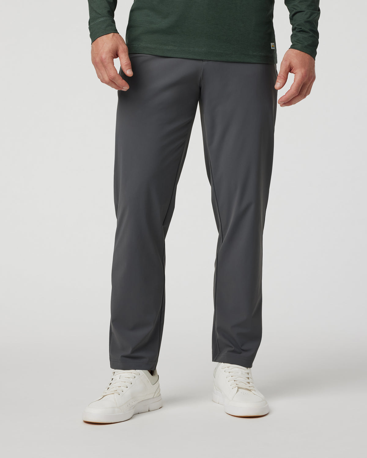 Fleet Chino Pant Athletic Slim 30" Charcoal - Vuori