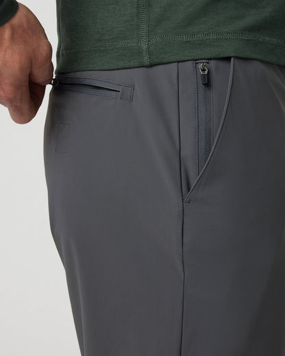Fleet Chino Pant Athletic Slim 30" Charcoal - Vuori