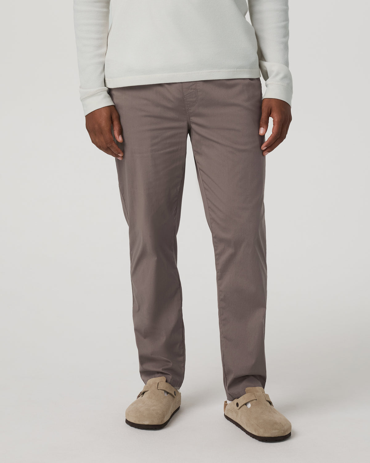 Men's Kore Everyday Pant Lined Classic 30" Smokey Taupe - Vuori