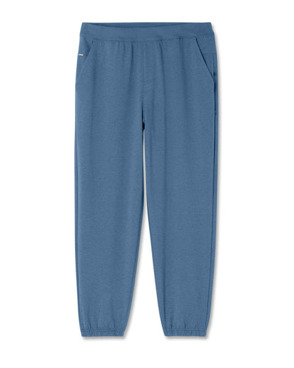 Men's Coronado Sweatpant 30" Pool Blue Heather - Vuori