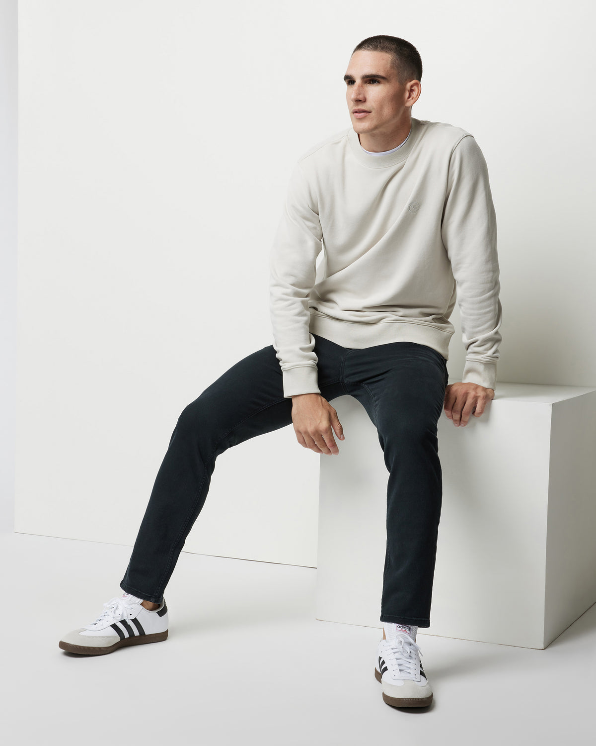 Benton Stretch Twill Pant Black 5-Pocket Pants - Vuori
