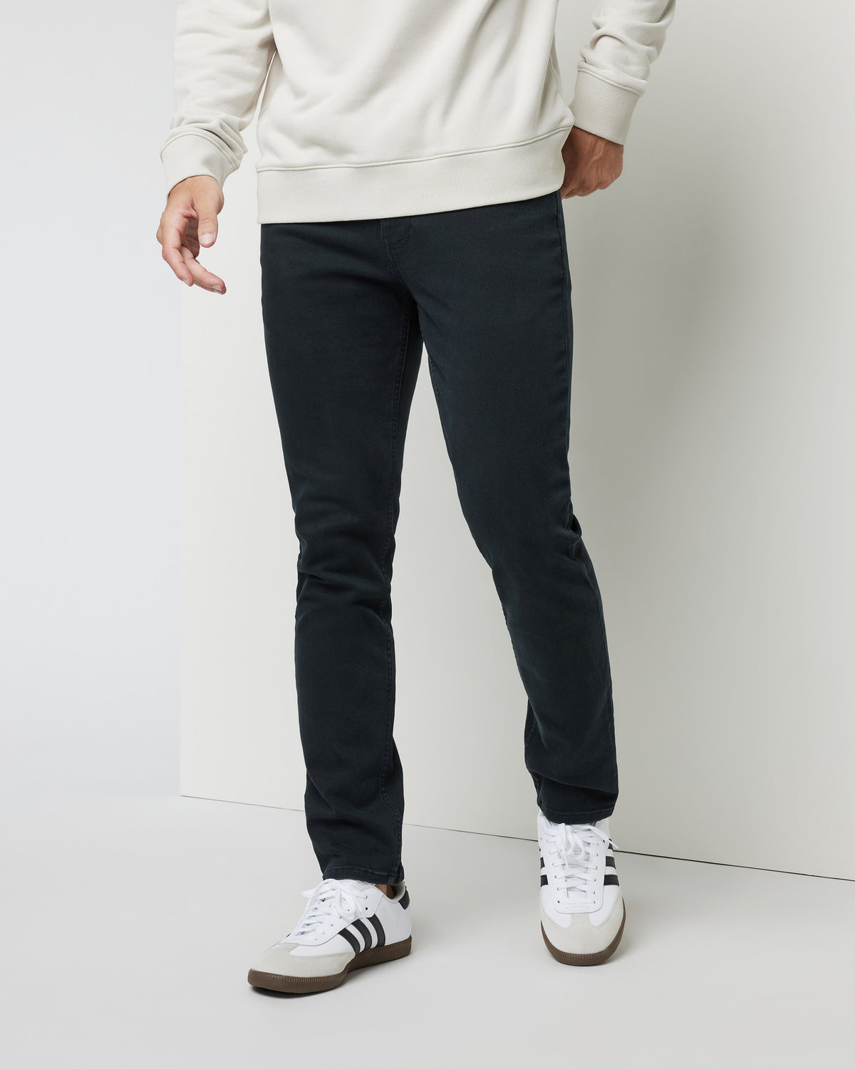 Benton Stretch Twill Pant Black 5-Pocket Pants - Vuori