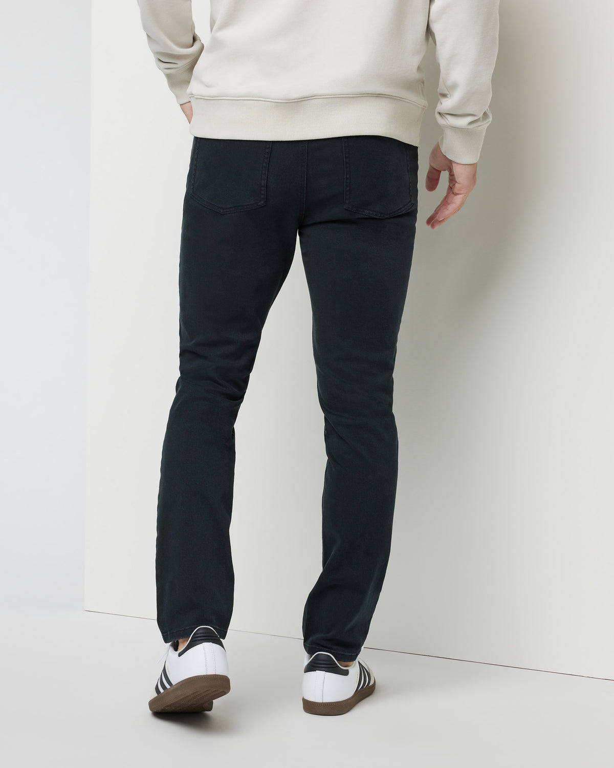 Benton Stretch Twill Pant Black 5-Pocket Pants - Vuori