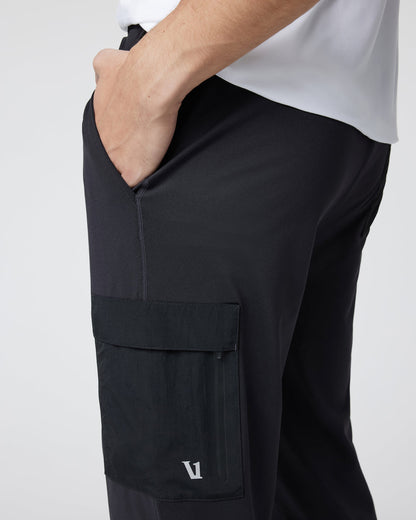 Sunday Utility Jogger Men's Black Cargo Joggers - Vuori