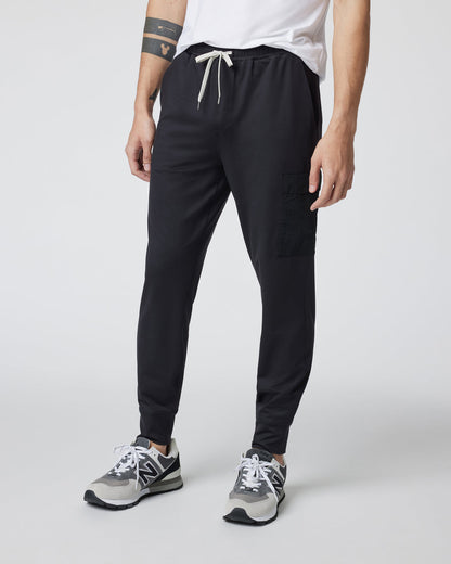 Sunday Utility Jogger Men's Black Cargo Joggers - Vuori