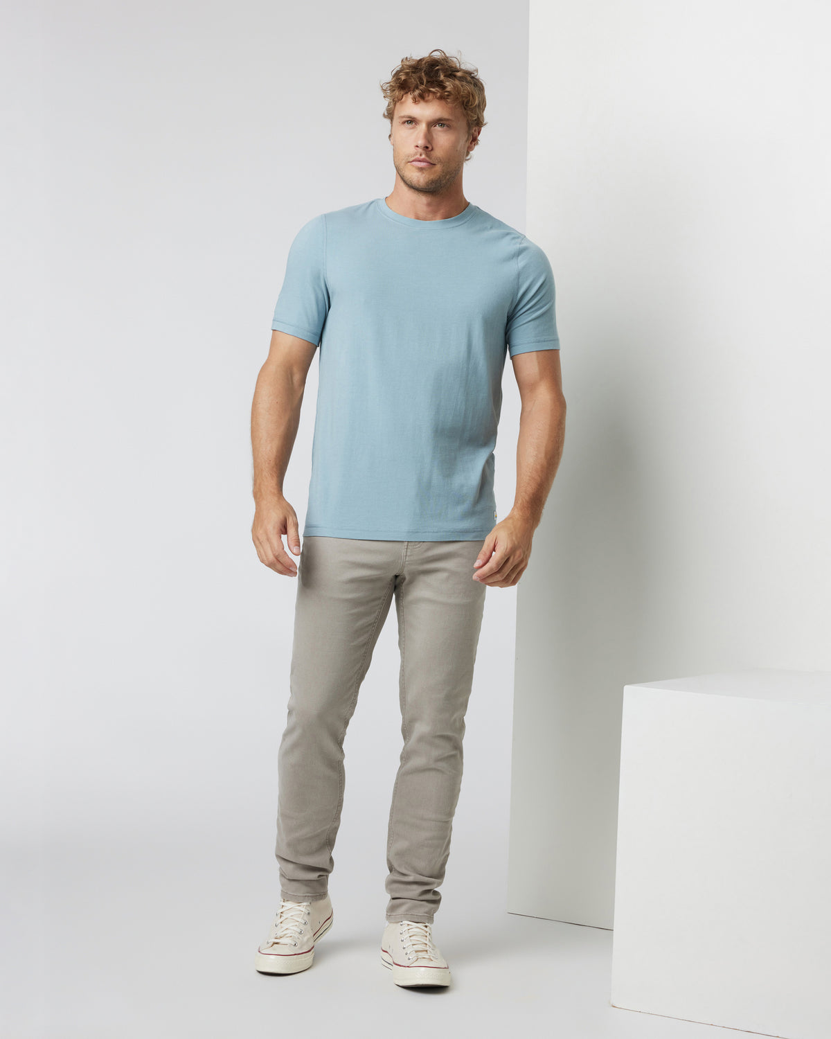 Benton Stretch Twill Pant Men's Taupe Pants - Vuori