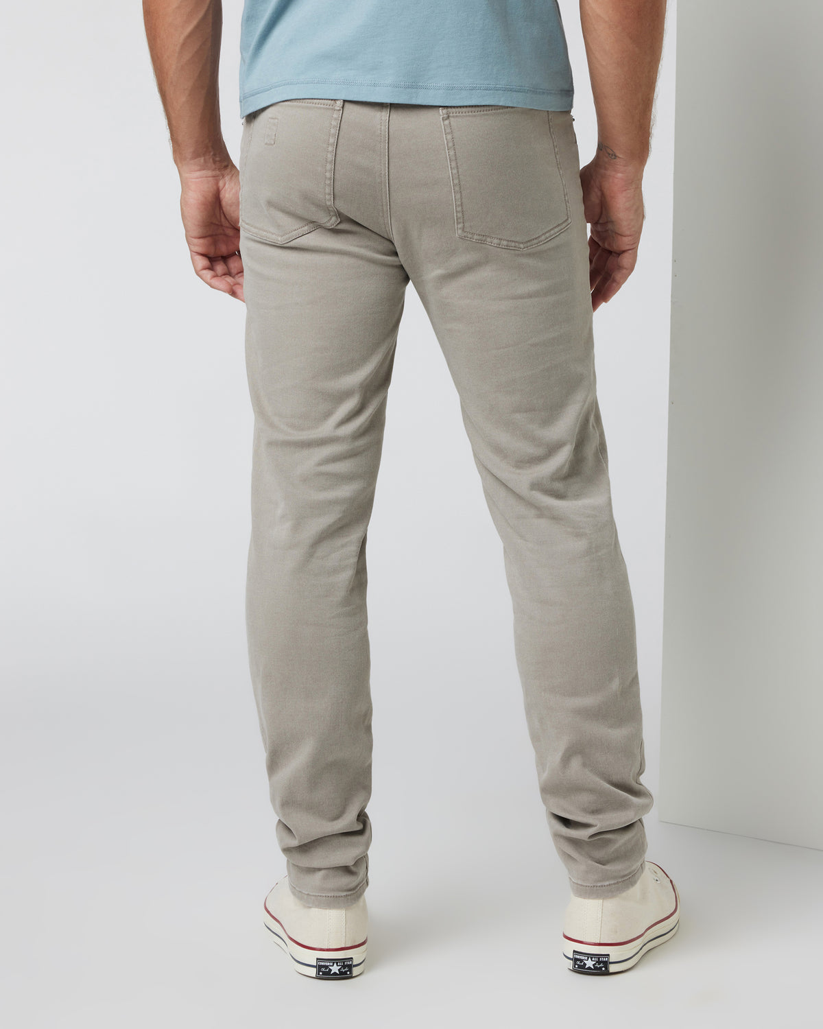 Benton Stretch Twill Pant Men's Taupe Pants - Vuori