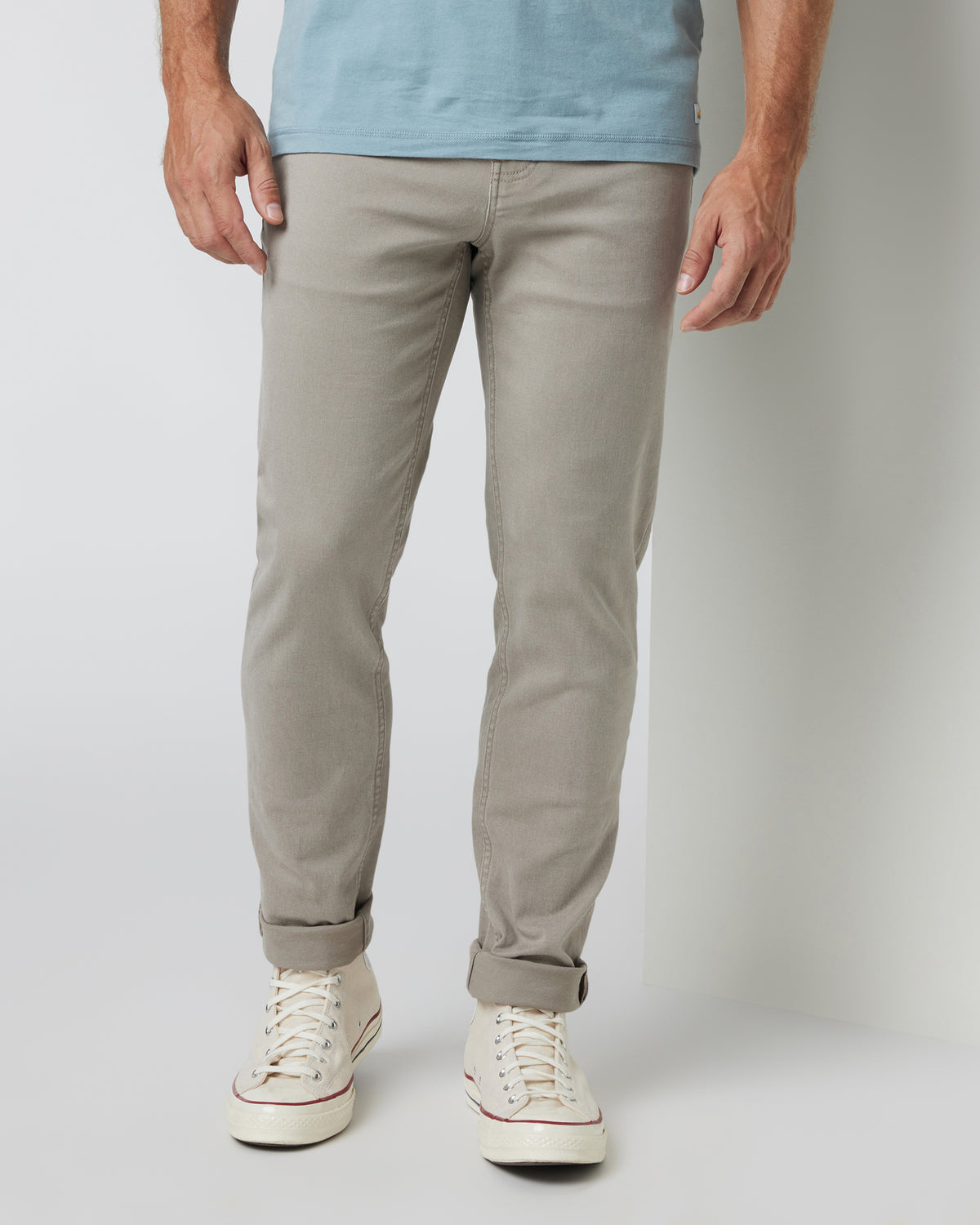 Benton Stretch Twill Pant Men's Taupe Pants - Vuori