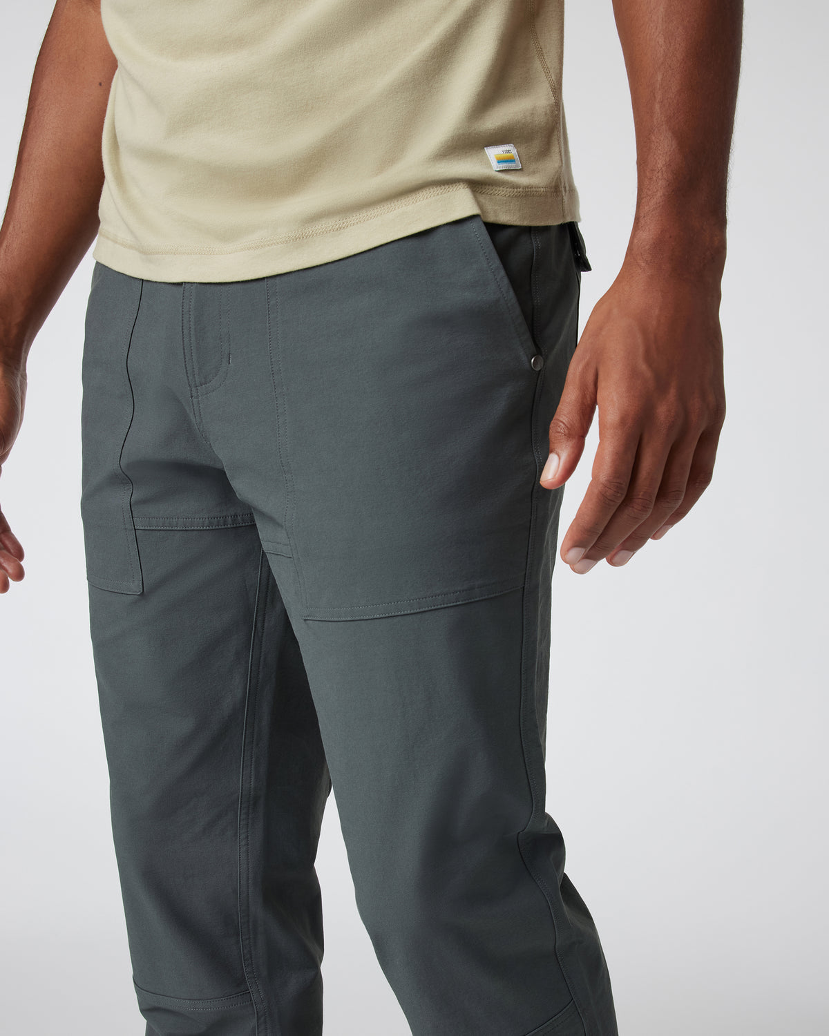 Barren Pant Classic 32" Men's Shale Pants - Vuori