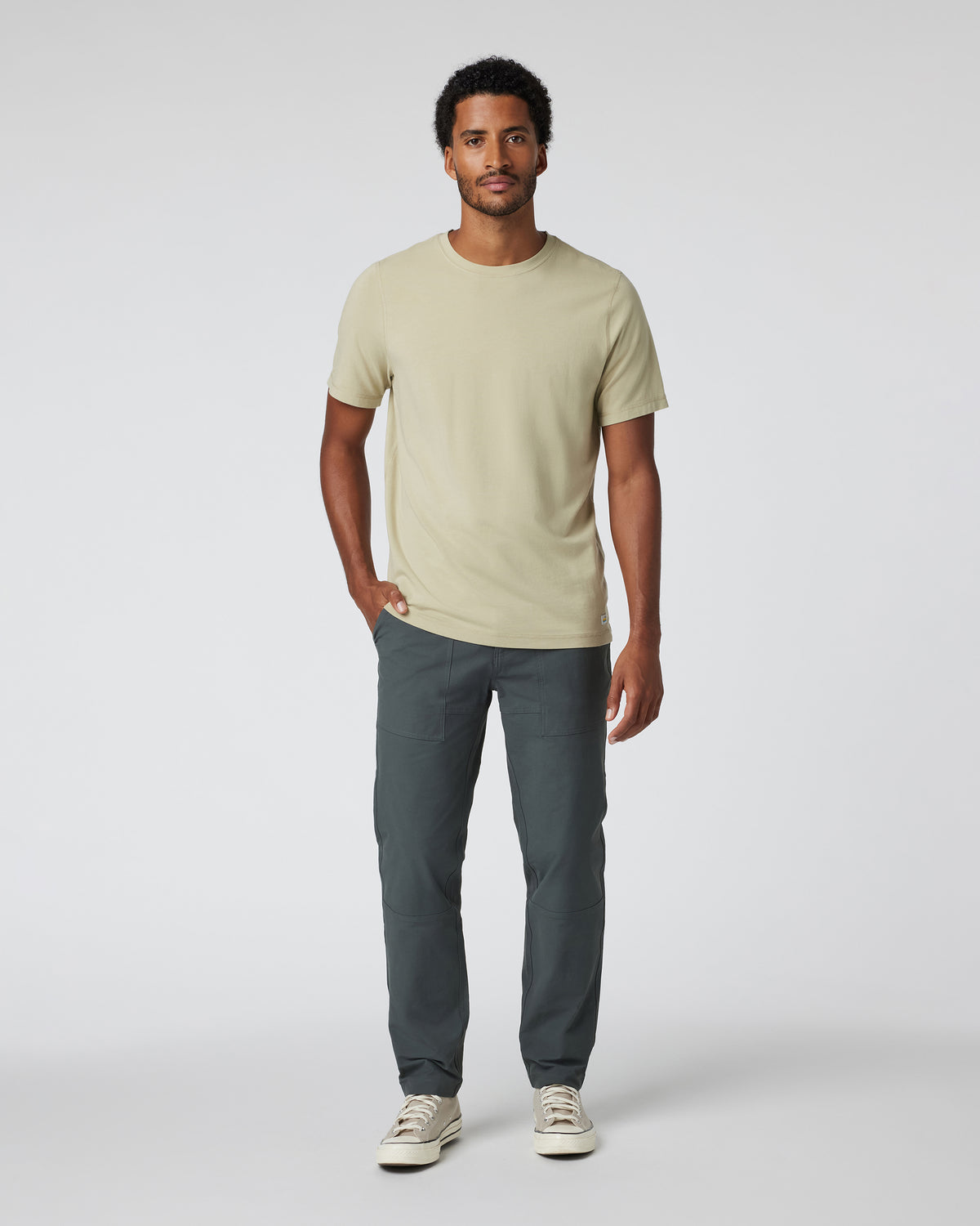 Barren Pant Classic 32" Men's Shale Pants - Vuori