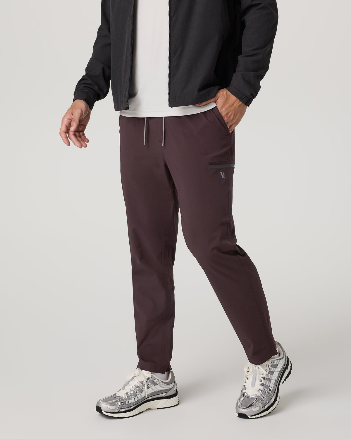 Grafton Pant 30" Men's Raisin Training Pants - Vuori