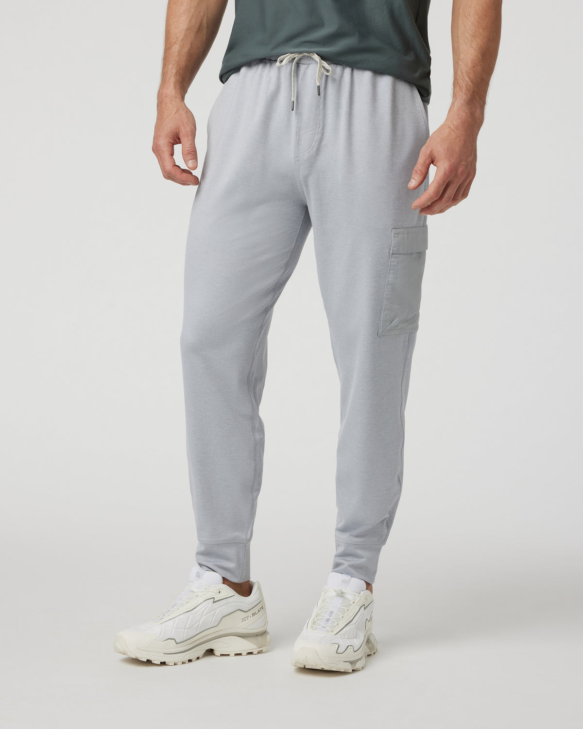 Sunday Utility Jogger Men's Platinum Cargo Joggers - Vuori
