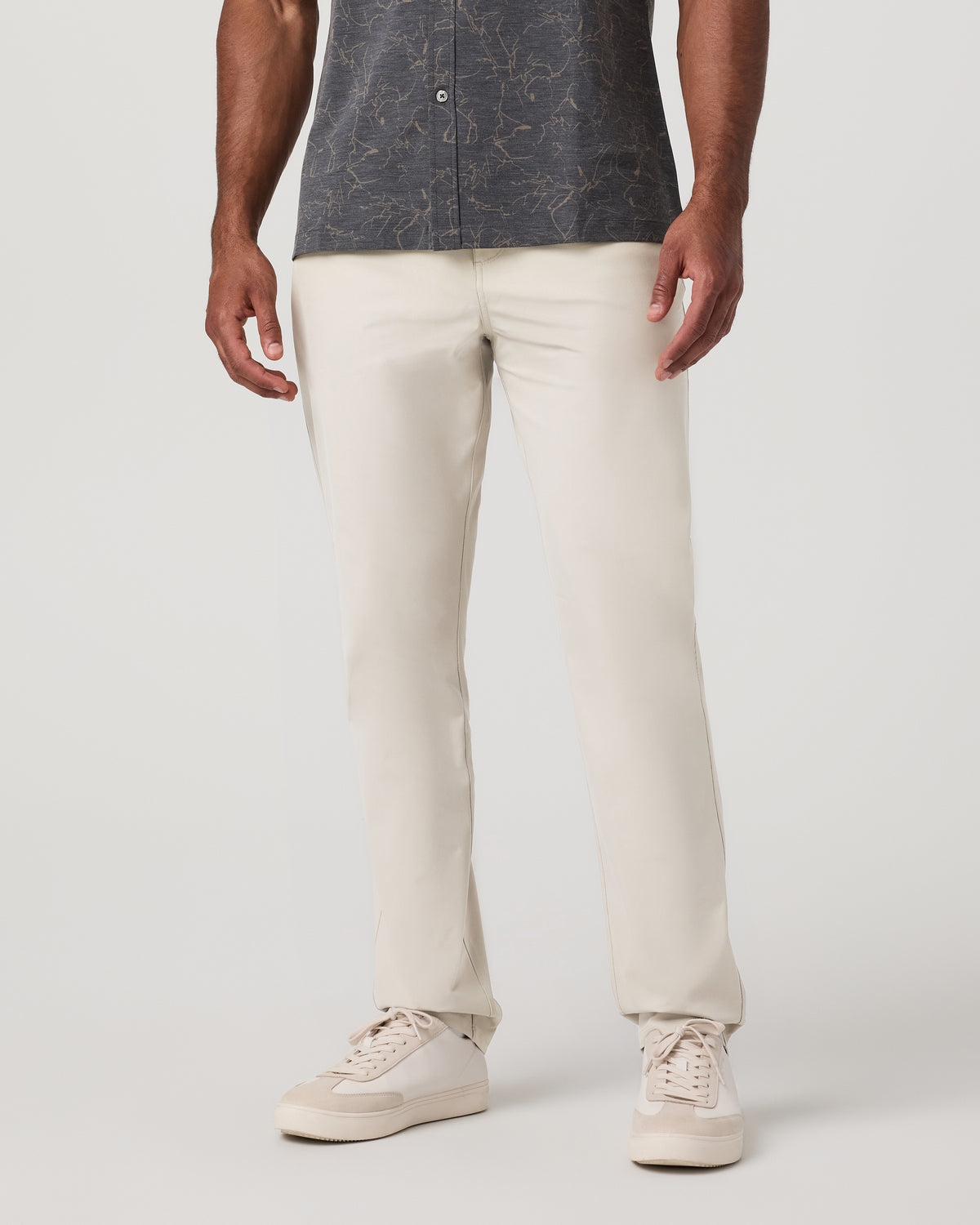 Meta Pant Classic Fit 34" Men's Birch 5-Pocket Pants - Vuori
