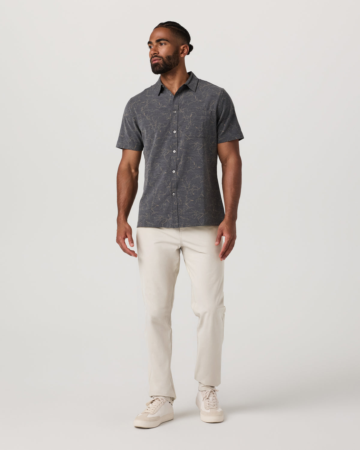 Meta Pant Classic Fit 34" Men's Birch 5-Pocket Pants - Vuori