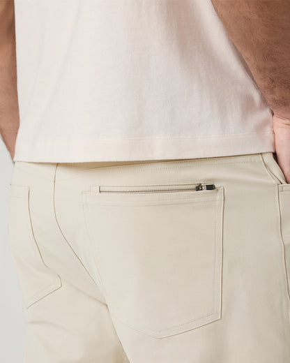 Meta Pant Relaxed Fit 30" Men's Birch 5-Pocket Pants - Vuori