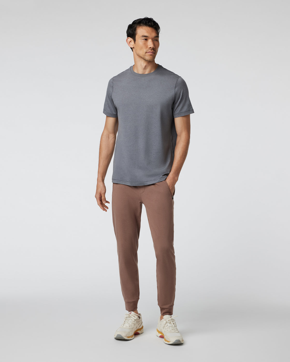 Ponto Performance Jogger Cardamom Heather - Vuori
