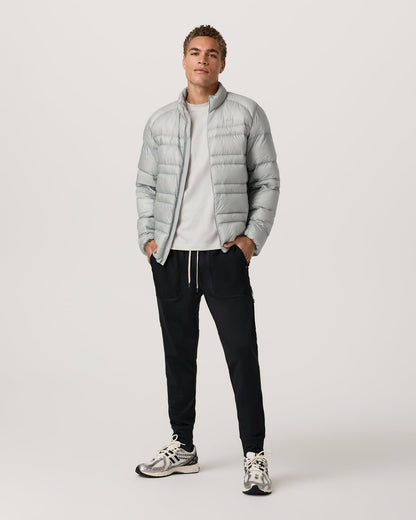 Sunday Mixed Media Jogger 28" Men's Black Joggers - Vuori