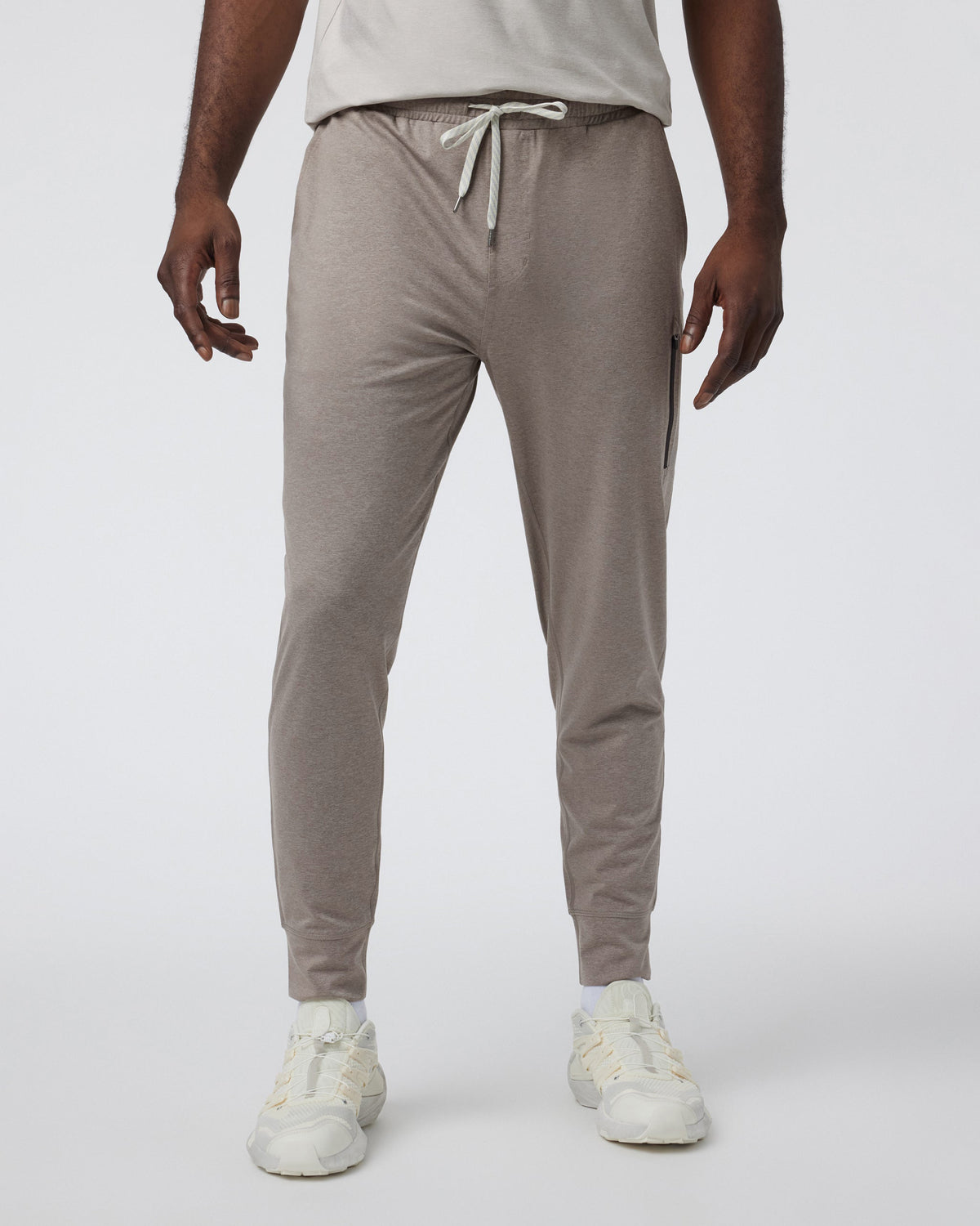 Sunday Performance Jogger Mocha Heather - Vuori