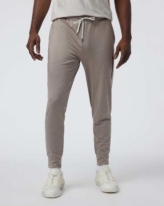 Sunday Performance Jogger Mocha Heather - Vuori