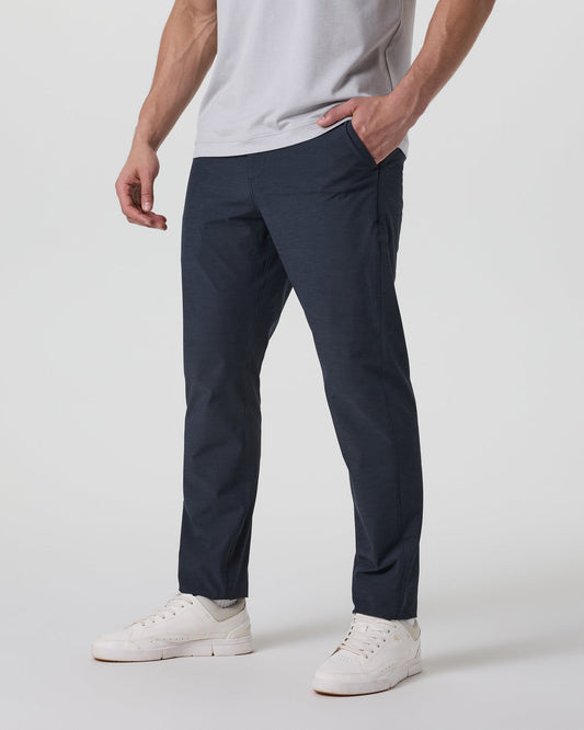 Aim Pant 30" Navy Golf & Travel Pants - Vuori