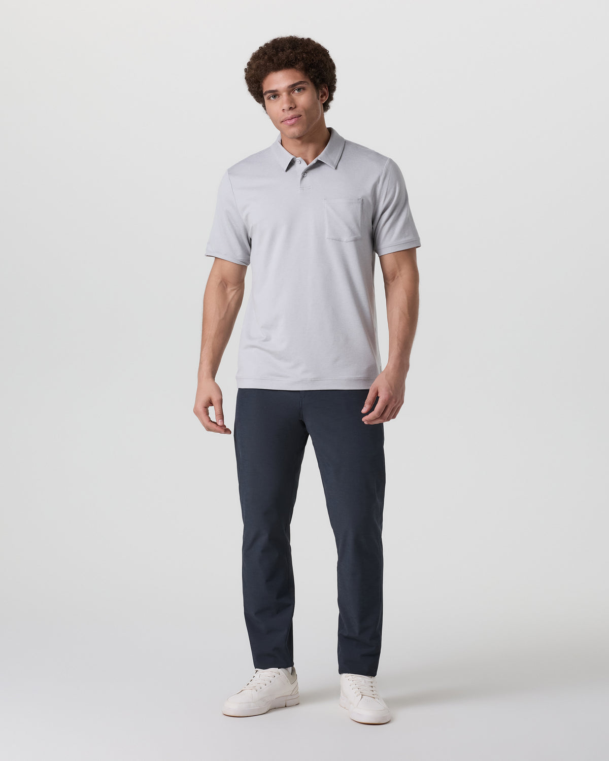 Aim Pant 30" Navy Golf & Travel Pants - Vuori