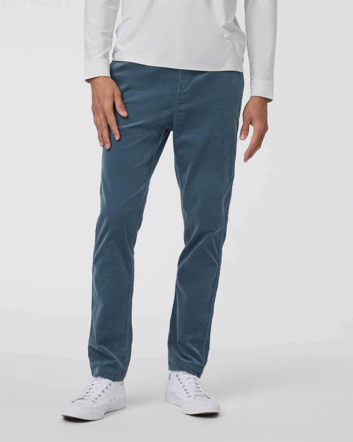 Optimist Pant Men's Light Deep Sea Corduroy Pants - Vuori