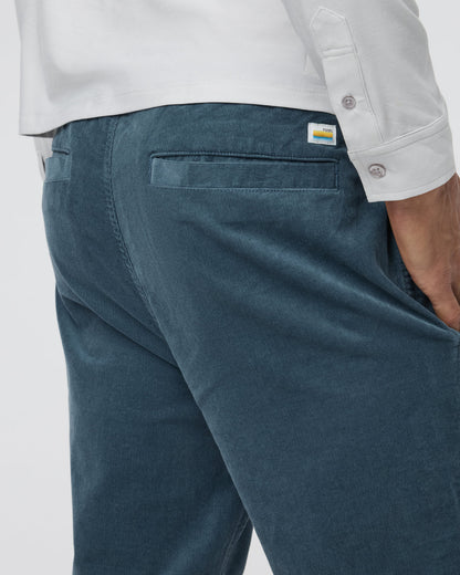 Optimist Pant Men's Light Deep Sea Corduroy Pants - Vuori