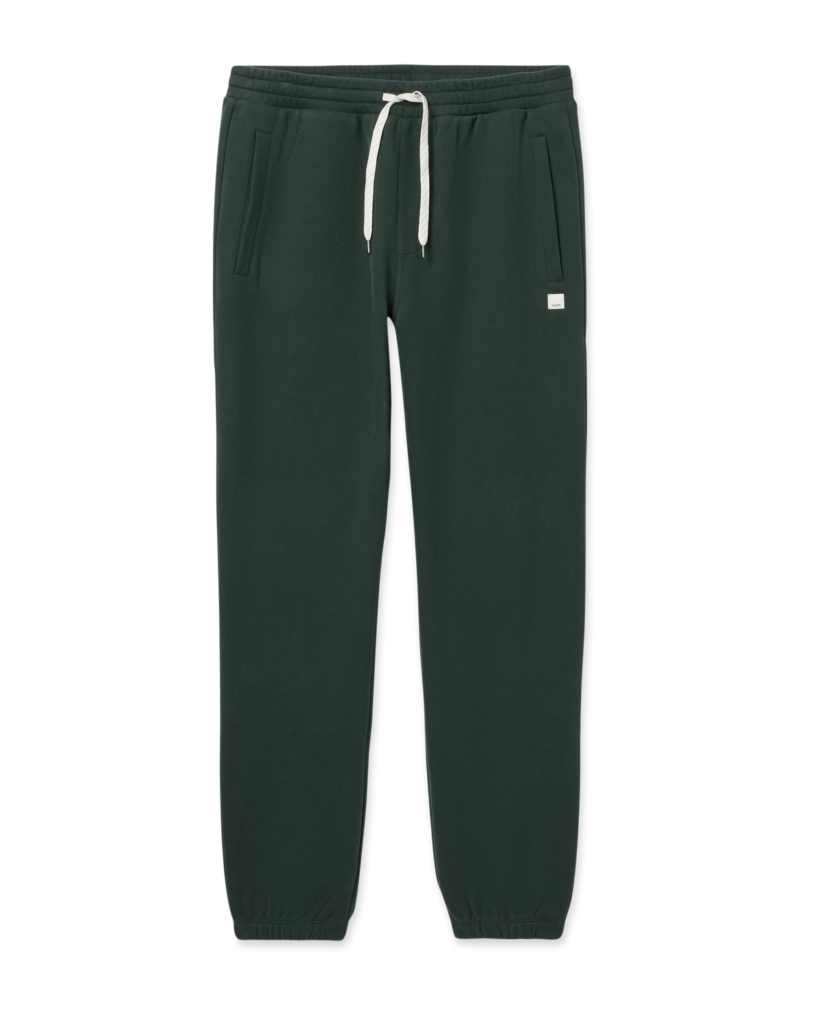 Seaside Sweatpant 28" Men's Relaxed Evergreen Sweatpant - Vuori