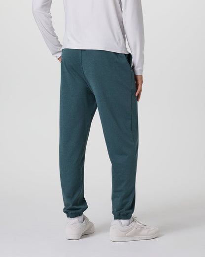 Coronado Performance Sweatpant Classic 28" Deep Sea Heather - Vuori