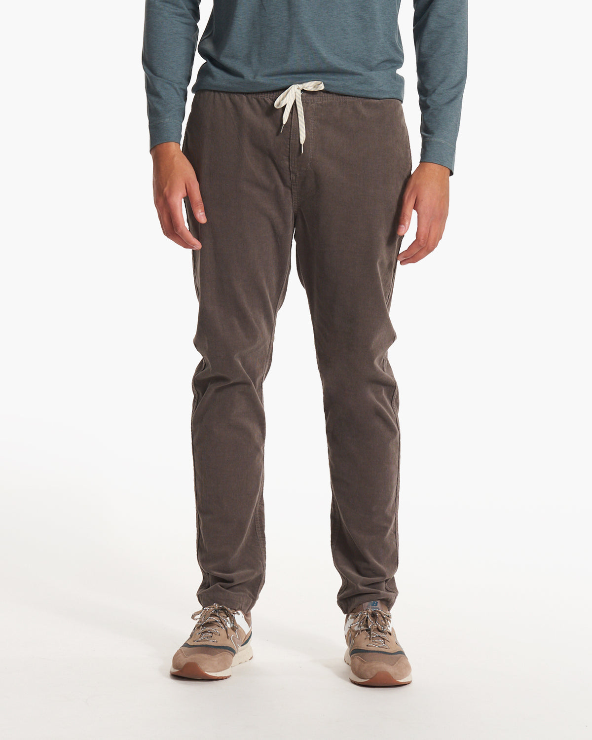 Optimist Pant Cocoa Brown Men's Corduroy Pants - Vuori