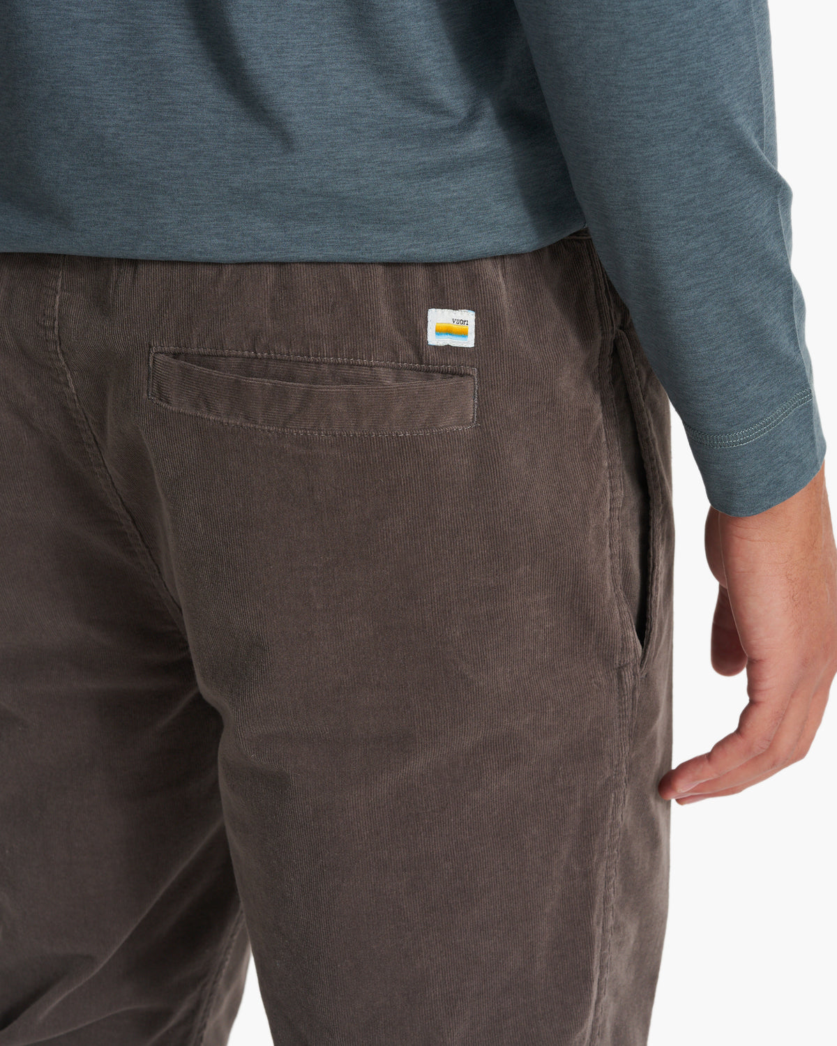 Optimist Pant Cocoa Brown Men's Corduroy Pants - Vuori