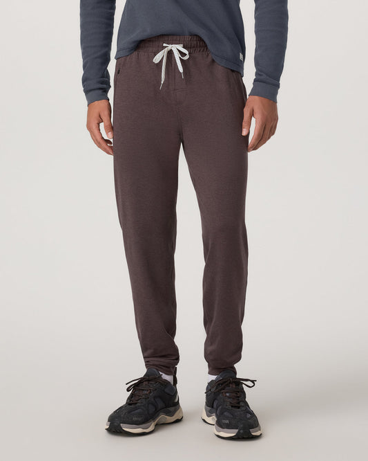 Men's Ponto Performance Jogger Sangria Heather - Vuori