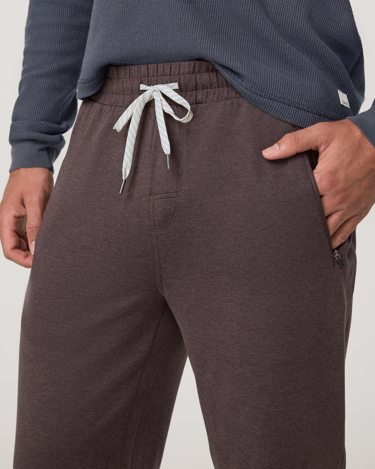 Men's Ponto Performance Jogger Sangria Heather - Vuori