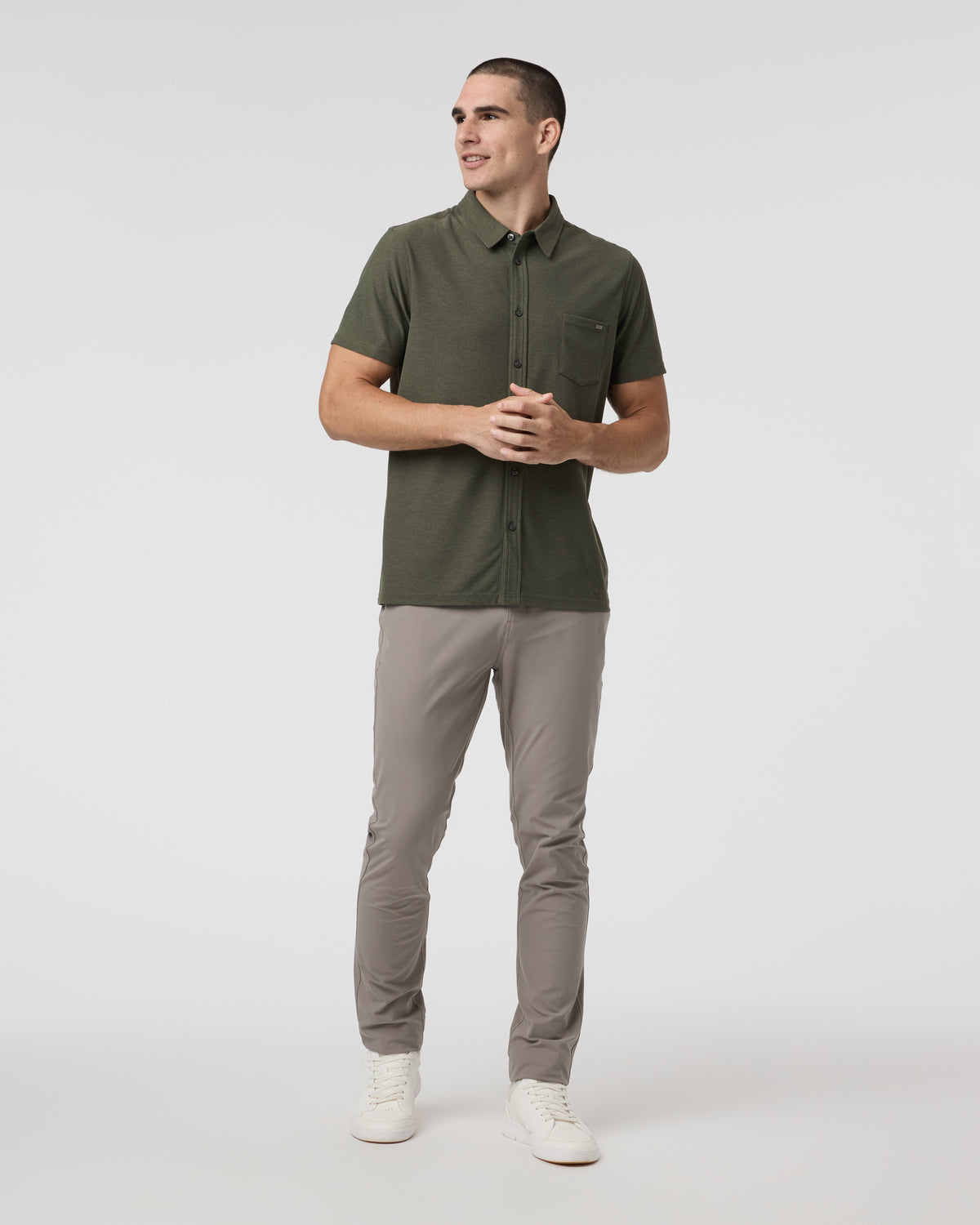 Meta Pant Athletic Slim 32" Mocha 5-Pocket Pants - Vuori