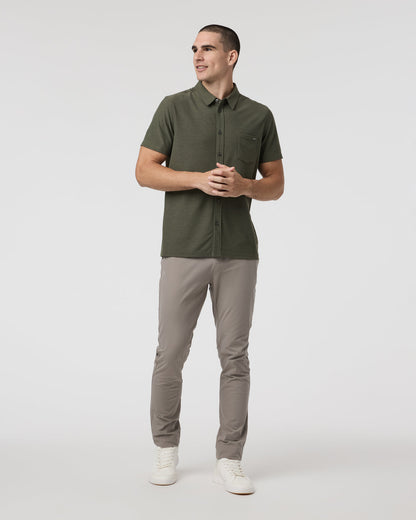 Meta Pant Athletic Slim 32" Mocha 5-Pocket Pants - Vuori