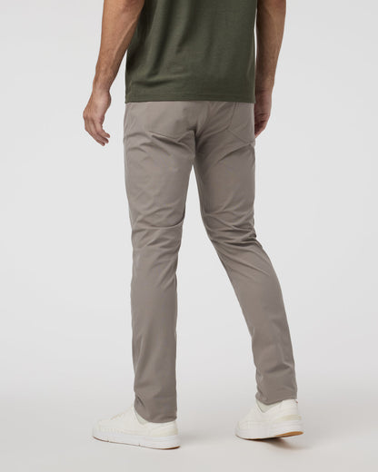 Meta Pant Athletic Slim 32" Mocha 5-Pocket Pants - Vuori
