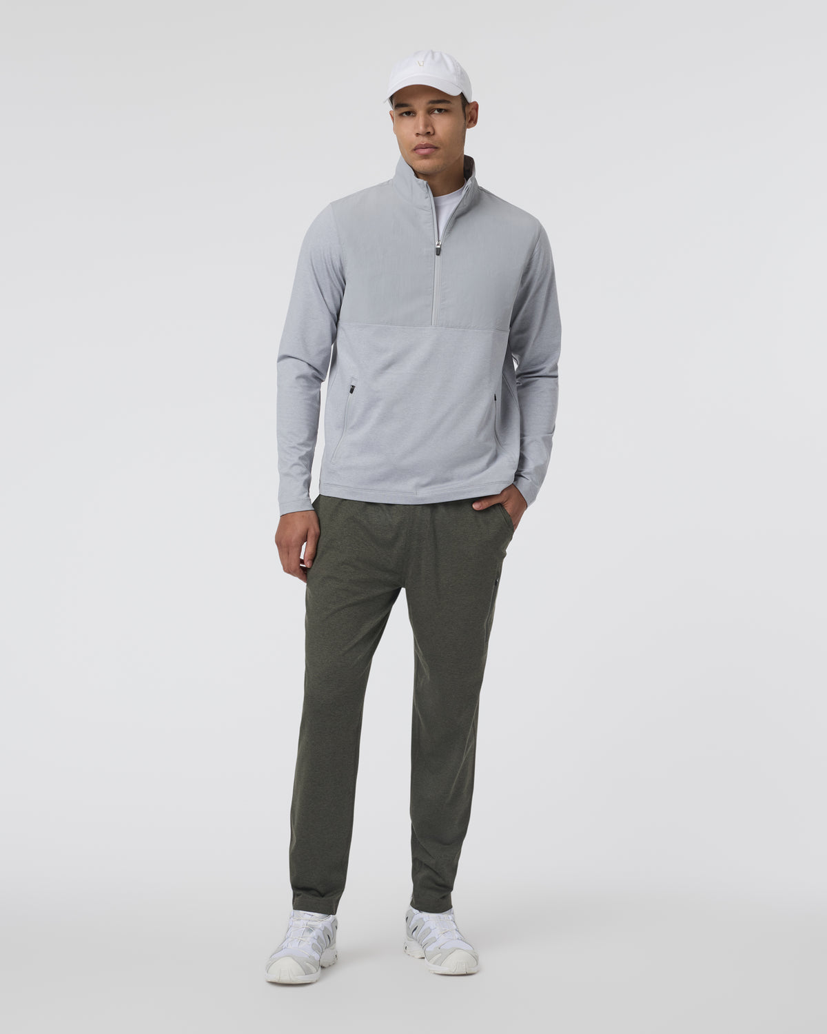Sunday Performance Track Pant 2.0 Kale Heather - Vuori