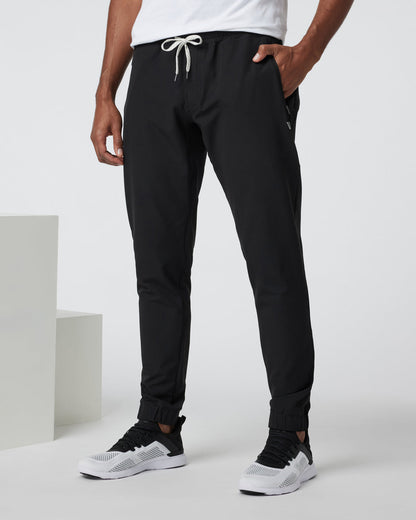 Transit Jogger Black Technical Jogger - Vuori