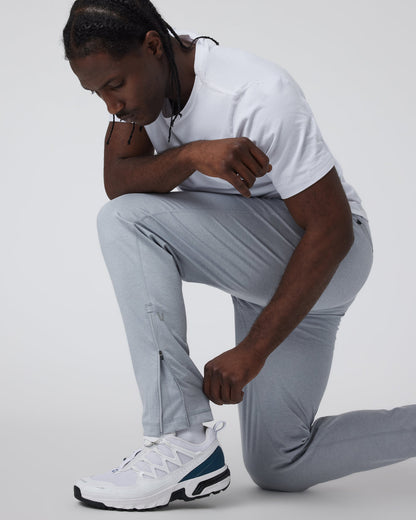 Sunday Performance Track Pant Platinum Heather - Vuori