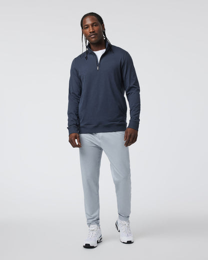 Sunday Performance Track Pant Platinum Heather - Vuori